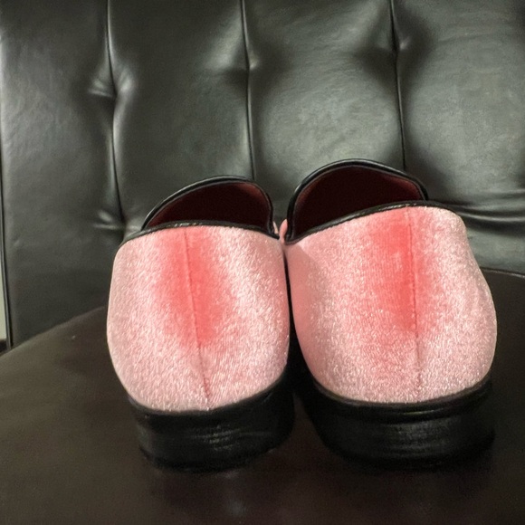 ENZO ROMEO SPARKO PINK VELVET LOAFERS size 9 - Picture 6 of 15